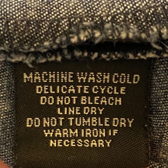 Haggar Whimsical and Fun Embroidered Butterfly 🦋 Blue Jeans Size 14 - Picture 5 of 9